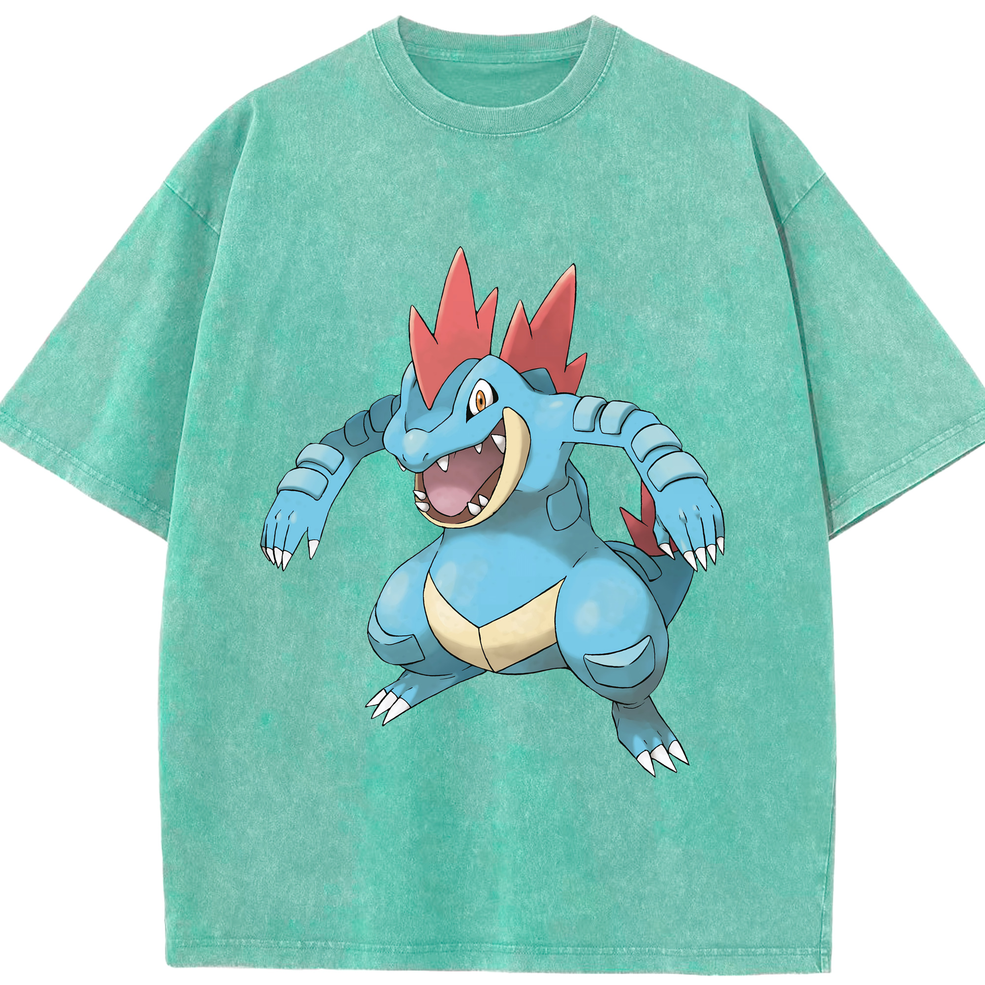 （画像用） ポケットモンスター Pokémon 綿100% ヴィンテージ風 半袖Tシャツ（フロントプリント）